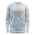 Polynesian Tribal Plumeria Lotu Tamaiti Long Sleeve Shirt Pastel Sky Blue - Polynesian Pride