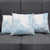 Polynesian Tribal Plumeria Lotu Tamaiti Pillow Cover Pastel Sky Blue - Polynesian Pride