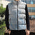 Polynesian Tribal Plumeria Lotu Tamaiti Sleeveless Puffer Jacket Pastel Sky Blue - Polynesian Pride