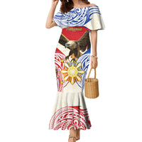 Philippines Independence Day Family Matching Mermaid Dress and Hawaiian Shirt Pilipinas Eagle 126th Anniversary