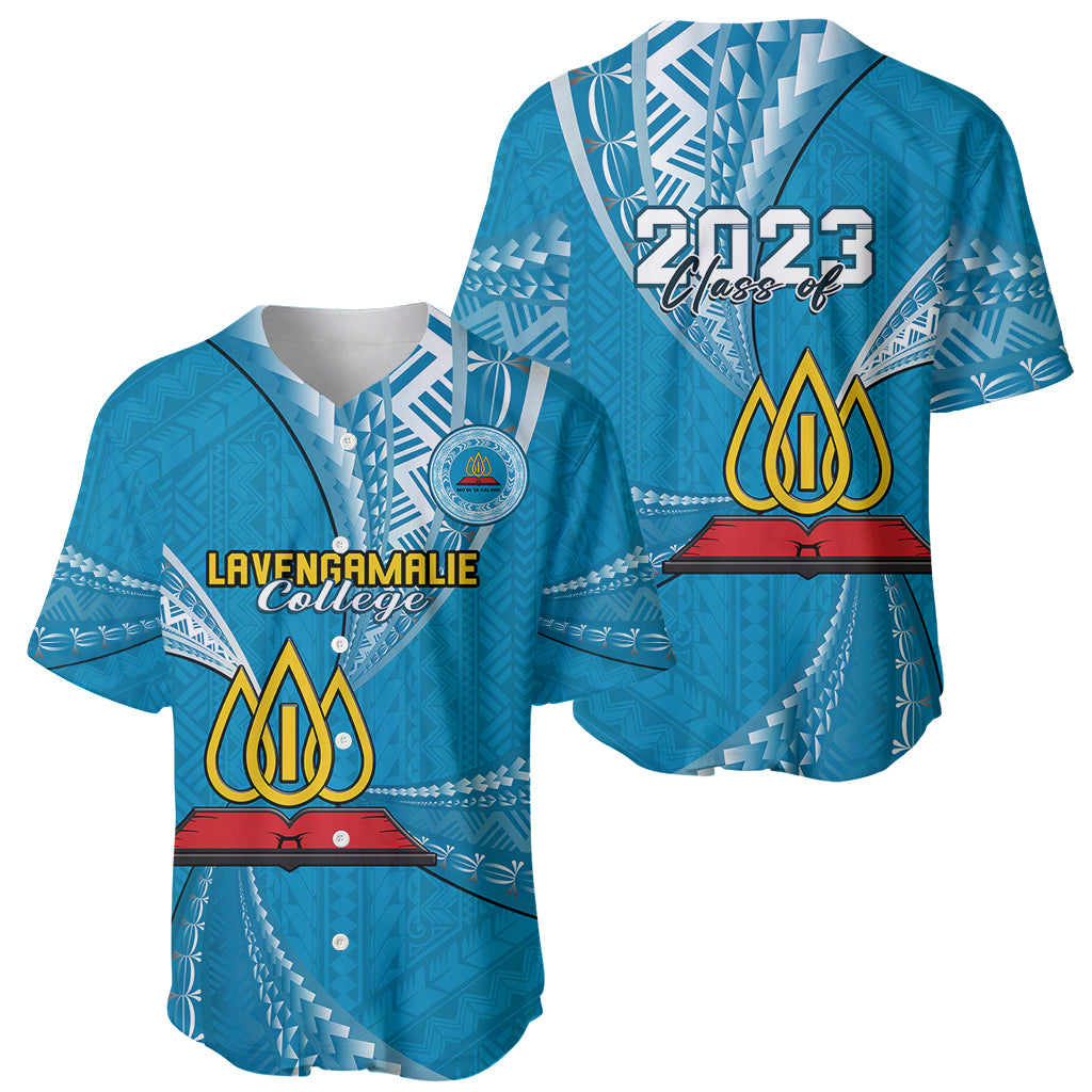 Personalised Tonga Lavengamalie College Baseball Jersey Class Of Year Tongan Ngatu Pattern LT14 - Polynesian Pride