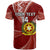 Custom Tonga Vavau High School T Shirt Tongan Ngatu Pattern LT14 - Polynesian Pride