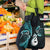 Turquoise New Zealand Grocery Bag Aotearoa Silver Fern With Manaia Maori
