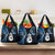 Nlue New Zealand Grocery Bag Aotearoa Silver Fern With Manaia Maori