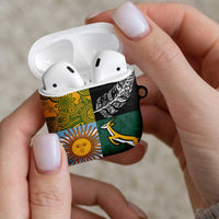 Rugby 2025 Championship AirPods Case Combination of Southern Hemisphere Countries LT14 - Polynesian Pride