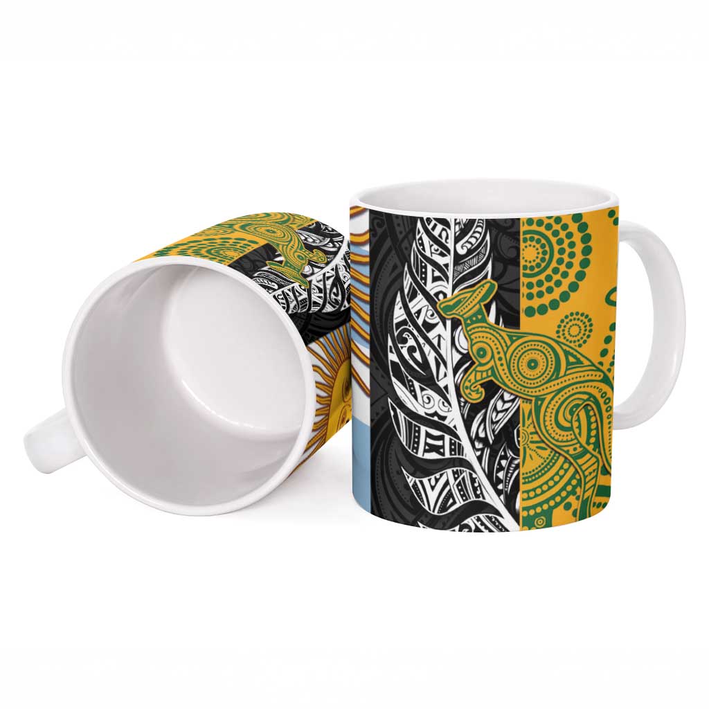 Rugby 2025 Championship Ceramic Mug Combination of Southern Hemisphere Countries - Polynesian Pride