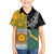 Personalised Rugby 2025 Championship Family Matching Off The Shoulder Long Sleeve Dress and Hawaiian Shirt Combination of Southern Hemisphere Countries - Polynesian Pride