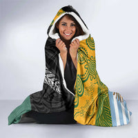 Rugby 2025 Championship Hooded Blanket Combination of Southern Hemisphere Countries LT14 - Polynesian Pride