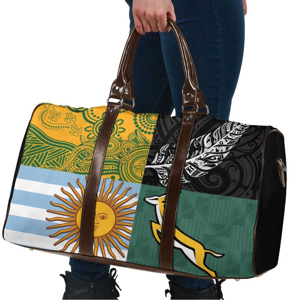Rugby 2025 Championship Travel Bag Combination of Southern Hemisphere Countries - Polynesian Pride