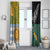 Rugby 2025 Championship Window Curtain Combination of Southern Hemisphere Countries - Polynesian Pride