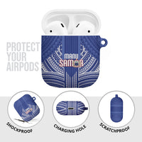 Manu Samoa Rugby 2026 AirPods Case Samoan Pattern