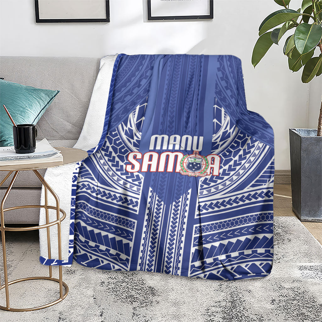 Manu Samoa Rugby 2026 Blanket Samoan Pattern