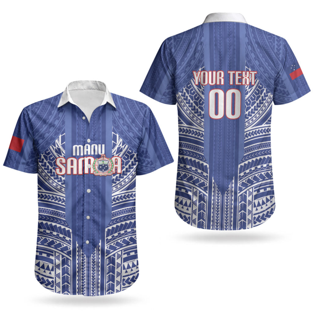 Custom Manu Samoa Rugby 2026 Couples Matching Mermaid Dress and Hawaiian Shirt Samoan Pattern