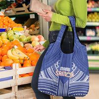 Manu Samoa Rugby 2026 Grocery Bag Samoan Pattern