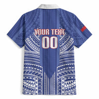 Custom Manu Samoa Rugby 2026 Hawaiian Shirt Samoan Pattern