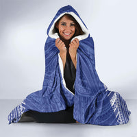 Manu Samoa Rugby 2026 Hooded Blanket Samoan Pattern