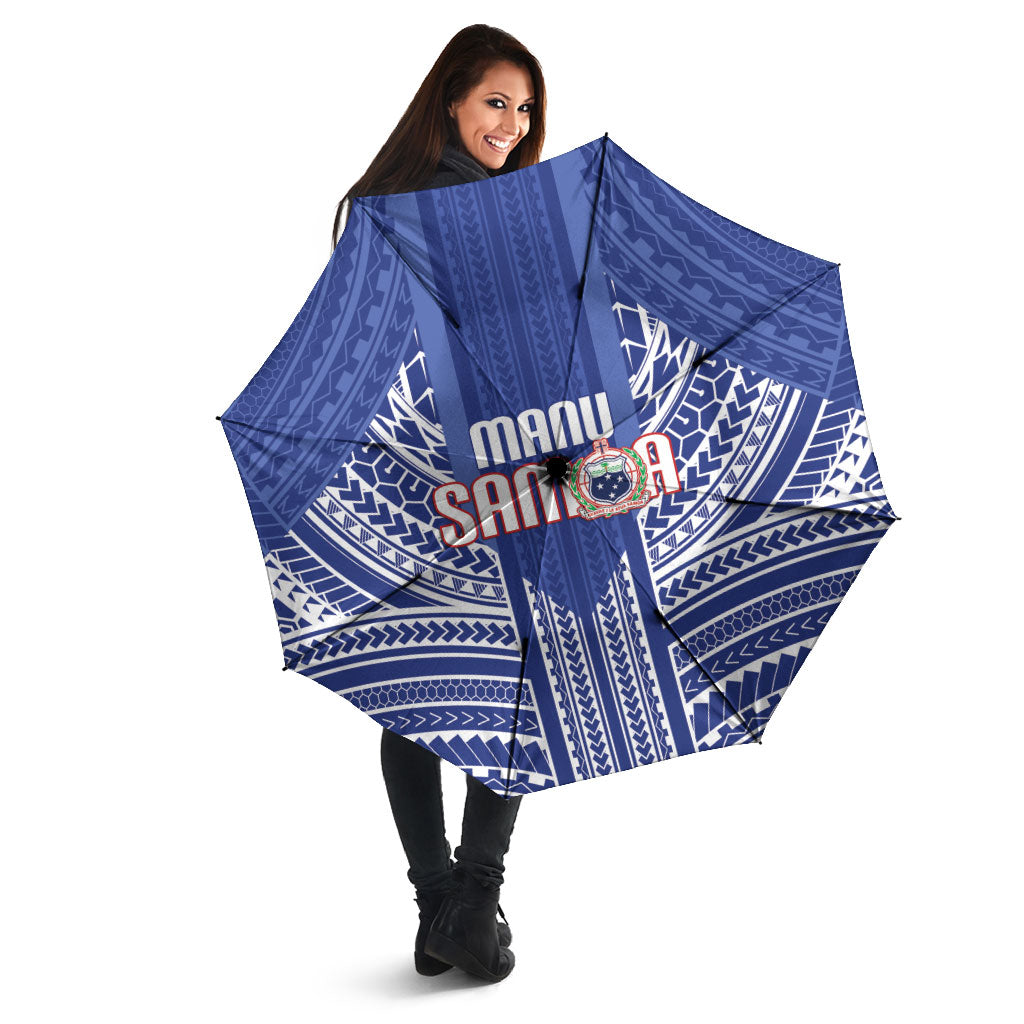 Manu Samoa Rugby 2026 Umbrella Samoan Pattern