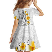 White Tropical Plumeria With Galaxy Polynesian Art Family Matching Tank Maxi Dress and Hawaiian Shirt LT14 - Polynesian Pride