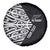 New Zealand Silver Fern Rugby Custom Spare Tire Cover Maori Koru Go Black Fern - Polynesian Pride