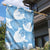 Blue Aloha Hawaii Garden Flag Monstera Hibiscus Plumeria Seamless Vibes - Polynesian Pride