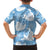 Blue Aloha Hawaii Hawaiian Shirt Monstera Hibiscus Plumeria Seamless Vibes - Polynesian Pride