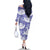 Purple Aloha Hawaii Family Matching Off The Shoulder Long Sleeve Dress and Hawaiian Shirt Monstera Hibiscus Plumeria Seamless Vibes - Polynesian Pride