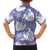 Purple Aloha Hawaii Family Matching Off Shoulder Maxi Dress and Hawaiian Shirt Monstera Hibiscus Plumeria Seamless Vibes - Polynesian Pride