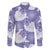 Purple Aloha Hawaii Family Matching Off Shoulder Maxi Dress and Hawaiian Shirt Monstera Hibiscus Plumeria Seamless Vibes - Polynesian Pride