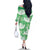 Green Aloha Hawaii Family Matching Off The Shoulder Long Sleeve Dress and Hawaiian Shirt Monstera Hibiscus Plumeria Seamless Vibes - Polynesian Pride