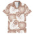 Mocha Mousse Aloha Hawaii Hawaiian Shirt Monstera Hibiscus Plumeria Seamless Vibes - Polynesian Pride