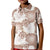Mocha Mousse Aloha Hawaii Kid Polo Shirt Monstera Hibiscus Plumeria Seamless Vibes - Polynesian Pride