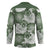 Sage Green Aloha Hawaii Hockey Jersey Monstera Hibiscus Plumeria Seamless Vibes - Polynesian Pride