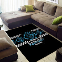 Aotearoa Atua Ranginui Area Rug Maori Sky Father Taniko Motifs LT14 - Polynesian Pride