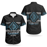 Aotearoa Atua Ranginui Personalised Couples Matching Summer Maxi Dress and Hawaiian Shirt Maori Sky Father Taniko Motifs LT14 - Polynesian Pride