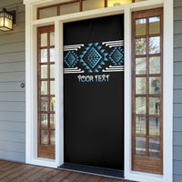 Aotearoa Atua Ranginui Personalised Door Cover Maori Sky Father Taniko Motifs LT14 - Polynesian Pride