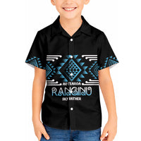 Aotearoa Atua Ranginui Personalised Hawaiian Shirt Maori Sky Father Taniko Motifs LT14 - Polynesian Pride