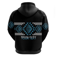 Aotearoa Atua Ranginui Personalised Hoodie Maori Sky Father Taniko Motifs LT14 - Polynesian Pride