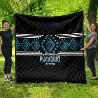 Aotearoa Atua Ranginui Quilt Maori Sky Father Taniko Motifs LT14 - Polynesian Pride