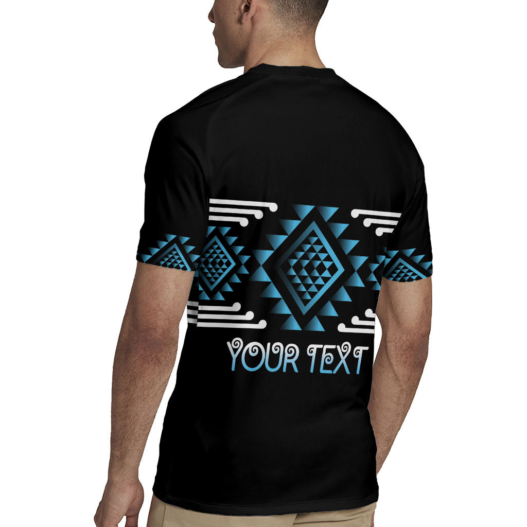 Aotearoa Atua Ranginui Personalised Rugby Jersey Maori Sky Father Taniko Motifs LT14 - Polynesian Pride