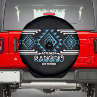 Aotearoa Atua Ranginui Spare Tire Cover Maori Sky Father Taniko Motifs LT14 - Polynesian Pride