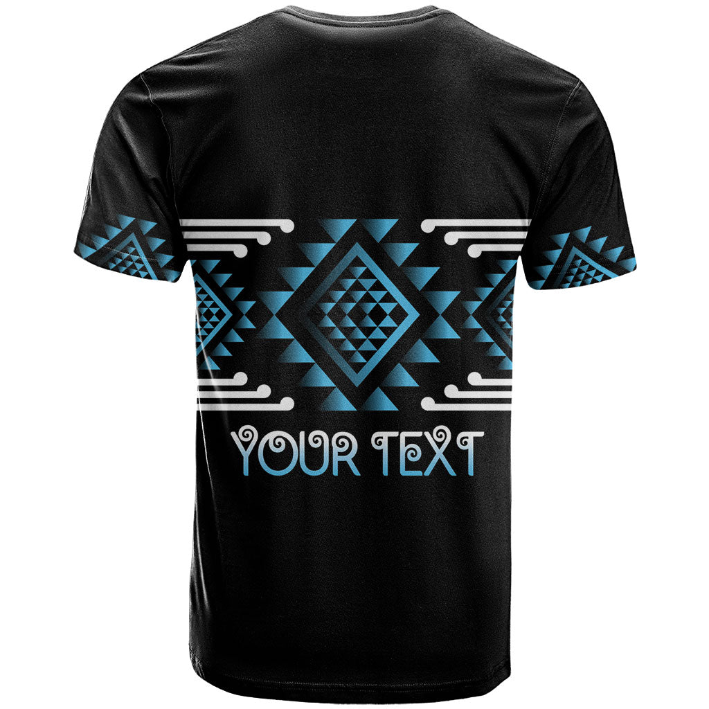 Aotearoa Atua Ranginui Personalised T Shirt Maori Sky Father Taniko Motifs LT14 - Polynesian Pride