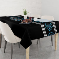 Aotearoa Atua Ranginui Tablecloth Maori Sky Father Taniko Motifs LT14 - Polynesian Pride