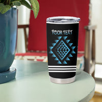 Aotearoa Atua Ranginui Personalised Tumbler Cup Maori Sky Father Taniko Motifs LT14 - Polynesian Pride