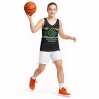 Aotearoa Atua Papatuanuku Personalised Basketball Jersey Maori Earth Mother Taniko Motifs LT14 - Polynesian Pride