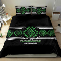 Aotearoa Atua Papatuanuku Bedding Set Maori Earth Mother Taniko Motifs LT14 - Polynesian Pride