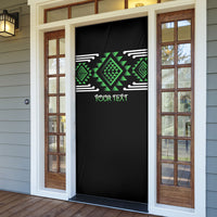 Aotearoa Atua Papatuanuku Personalised Door Cover Maori Earth Mother Taniko Motifs LT14 - Polynesian Pride