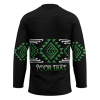 Aotearoa Atua Papatuanuku Personalised Hockey Jersey Maori Earth Mother Taniko Motifs LT14 - Polynesian Pride