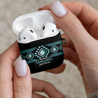 Aotearoa Atua Tangaroa AirPods Case Maori God Of The Sea Taniko Motifs LT14 - Polynesian Pride