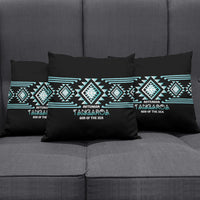 Aotearoa Atua Tangaroa Pillow Cover Maori God Of The Sea Taniko Motifs LT14 - Polynesian Pride