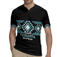 Aotearoa Atua Tangaroa Personalised Rugby Jersey Maori God Of The Sea Taniko Motifs LT14 - Polynesian Pride